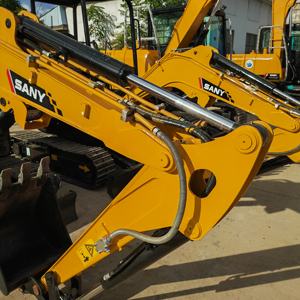 Mini-excavatrice de 2,6 tonnes d'occasion SANY SY26U, excavatrice sur chenilles hydraulique sans queue, moteur Isuzu, modèle 2018, 1000 heures - Product Image 5