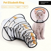 Collier élançolet pour chats et chiens – Protection anti-morsure et anti-griffures en plastique pour le bain et les soins des animaux