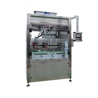 Machine de remplissage à double tête/deux têtes de type traçant pour liquides à haute viscosité, machine de remplissage de pâtes à double tête