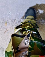 Ensemble de survêtement streetwear personnalisé pour homme, camouflage, en cuir ample, deux pièces, pantalon et sweat à capuche superposés