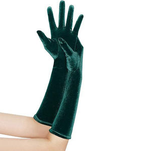 Gants longs de soirée en velours élé<span class=keywords><strong>gant</strong></span> MIO pour femmes et filles pour un usage quotidien ou nuptial pour les banquets et les fêtes d'opéras - Product Image 6