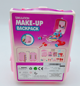 กระเป๋าเป้สะพายหลังสำหรับเด็กผู้หญิงทำจากพลาสติกพร้อมชุดของเล่นสวยงาม - Product Image 6