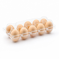 Boîte de rangement pour œufs à 10 compartiments à trois niveaux pour réfrigérateur, conteneur à œufs empilable avec boîte d'organisation professionnelle pour réfrigérateur