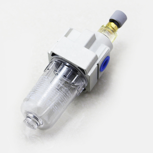 Nouvelle unité de traitement d'air pneumatique avec port de purge automatique en aluminium, taille 1/2'' Ac4010-04d, filtre régulateur - Product Image 4
