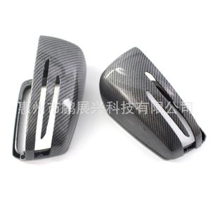ฝาครอบกระจกมองข้างคาร์บอนไฟเบอร์สำหรับ Mercedes-Benz ชุดเต็ม สำหรับรุ่น W176 W246 W204 W212 W221 - Product Image 1