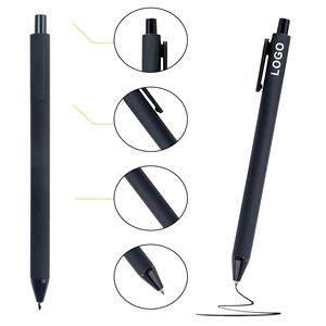Stylo bille personnalisé, couleur unie, pour étudiant, avec logo imprimé, en plastique, design créatif, couleur macaron, petit et frais - Product Image 3