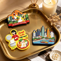 Aimants de réfrigérateur en PVC souple de forme créative, durables, découpés sur mesure, souvenirs promotionnels, cadeaux publicitaires