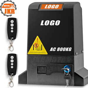 Porte coulissante motorisée HOT Wi-Fi Bluetooth, grande porte, alimentée par courant alternatif, antivol, moteur de porte coulissante motorisée 800 kg, ouvre-porte automatique - Product Image 1