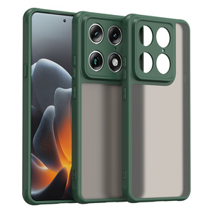 Coque de téléphone portable transparente effet <span class=keywords><strong>mat</strong></span>, souple en TPU et rigide en PC, antichoc, pour Moto X70 Air Pro/Edge 70 Ultra - Product Image 1
