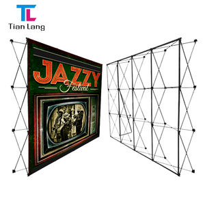 Estante de exhibición emergente de tela de tensión de moda, exhibición comercial y equipo de exposiciones de cabina de publicidad - Product Image 5