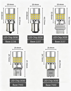 SageSunny 2PCS Nuevas Luces LED de Freno y Reversa para Coche CANBUS US 1156/BA15S P21W 25W 2000LM 6500K 6V Reemplazo Universal - Product Image 2