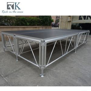 Aluminum Frame Stage Heavy Load Plywood Platform Adjustable Stands - Product Image 6