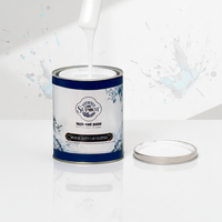 Peinture automobile blanche pure 1K, fourniture directe du fabricant A01, revêtement de finition acrylique en spray