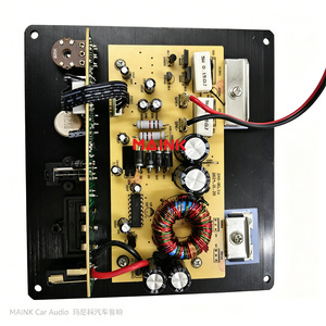 Carte amplificateur de subwoofer à basses pures haute puissance pour modification de système audio automobile, installation facile, bricolage rapide, sans câblage - Product Image 2