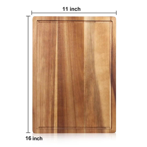 Ensemble de planches à découper en bambou double face avec rainure <span class=keywords><strong>pour</strong></span> les jus, planche de service <span class=keywords><strong>pour</strong></span> la viande, les légumes, le <span class=keywords><strong>fromage</strong></span>, <span class=keywords><strong>pour</strong></span> <span class=keywords><strong>Noël</strong></span> - Product Image 2