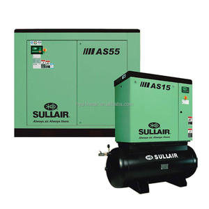 Sullair เครื่องอัดอากาศแบบสกรูหมุนสำหรับอุตสาหกรรม AS55 AS75 AS110 <span class=keywords><strong>AS90</strong></span> vsd 75/100/125/150 HP 55/75/90/110 KW 7.6/8.6/10.6/12.6บาร์ - Product Image 2