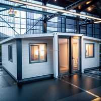 Maison conteneur extensible 20ft 40ft, Maison d'hôtes préfabriquée, Véranda autonome, Kit de mini-maison solaire