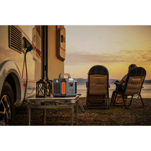 DOIT 500W Puissance Station 288Wh Solaire Générateur LiFePO4 Batterie avec 110V 220V Réglementé 12V DC avec Chargeur Sans Fil pour le <span class=keywords><strong>Camping</strong></span> - Product Image 5