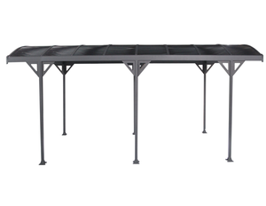 Couverture <span class=keywords><strong>de</strong></span> terrasse extérieure 6mm-8mm Pergola Carport <span class=keywords><strong>pour</strong></span> voiture simple avec panneau en polycarbonate <span class=keywords><strong>pour</strong></span> l'ombre Gouttières d'eau complètes - Product Image 1