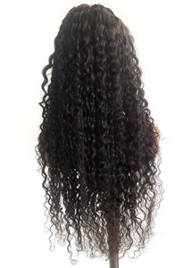 Peluca de Alta Calidad de 30 Pulgadas, Estilo <span class=keywords><strong>Clueless</strong></span>, Ondas Naturales, con Frente de Encaje HD, 100% Cabello Humano Virgen, sin Pegamento, con Cierre de Encaje - Product Image 2