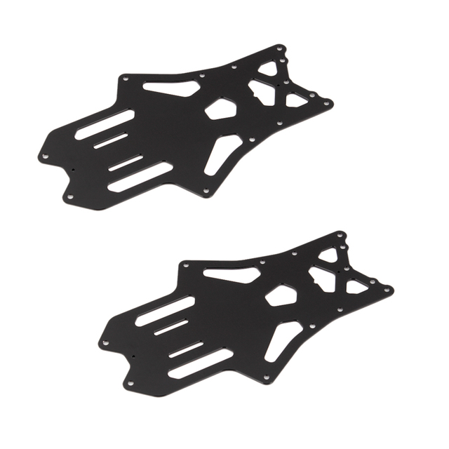 Custom Parts Manufacturing Cnc Amplifier Case Aluminum Rc Car Metal Chassis Engraving for Robot Chassis