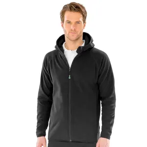 Felpa con Cappuccio in Microfibra Riciclata, Merchandising Sostenibile - Product Image 1