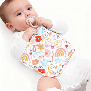 Bavoir à manches longues pour bébé, bavoir pour manger, de haute qualité, étiquette privée personnalisée, bavoirs pour tout-petits - Product Image 4