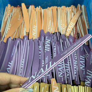 Limas de uñas profesionales para manicura Mix Color Limas <span class=keywords><strong>80</strong></span>/<span class=keywords><strong>100</strong></span>/<span class=keywords><strong>120</strong></span>/150/180 Grit papel de lija removedor de cutículas Buffer File HERRAMIENTA DE MANICURA - Product Image 6