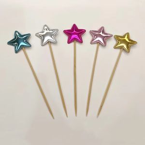 5 Piezas/Paquete <span class=keywords><strong>de</strong></span> Adornos para <span class=keywords><strong>Pastel</strong></span> con Forma <span class=keywords><strong>de</strong></span> Corazón, Estrella y Corona para Baby Shower, Decoración <span class=keywords><strong>de</strong></span> Bodas y Fiestas - Product Image 6