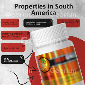 Pillole per Aumentare il Peso all'Ingrosso, Integratori Erboristici per Stimolare l'Appetito, Capsule di Ginseng Rosso per Aumentare il Peso Corporeo - Product Image 4