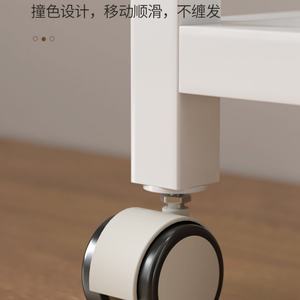 Étagère de rangement multi-niveaux, étagère de rangement pour outils de beauté, chariot mobile, petit chariot de salon de beauté - Product Image 6