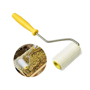 Rodillo Desoperculador de Plástico Tipo Panal - Herramienta para Recolección de Propóleo de Abeja - Equipo de Extracción de Miel Precio de Fábrica - Product Image 2