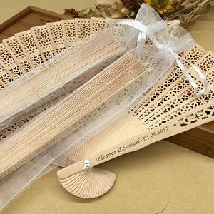 Éventail en bambou personnalisé avec logo amusant, motif espagnol, design peint écologique pour mariage ou décoration intérieure, cadeaux amusants - Product Image 2