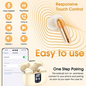 หูฟังไร้สาย HIFI พร้อมหน้าจอดิจิตอลในตัว - Product Image 2