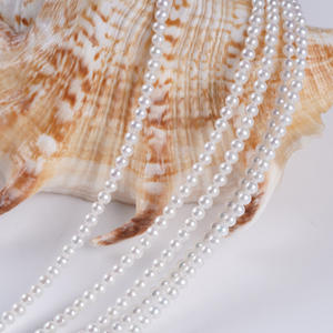 Suministro Directo del Fabricante de Perlas Sueltas de Agua Dulce Naturales de 2.5-3mm, Hilo Semiterminado para Collar Hecho a Mano - Product Image 4