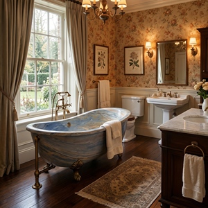 Baignoires ovales modernes sur mesure de luxe en travertin gris argenté exclusif, autoportantes pour salle de bain, villa, hôtel, maison - Product Image 4