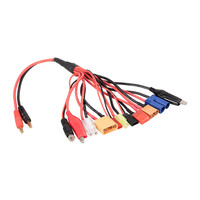 8 10 en 1 chargeur de batterie Lipo prise de charge multiple câble de conversion pour avions RC télécommande voiture RC jouets accessoires