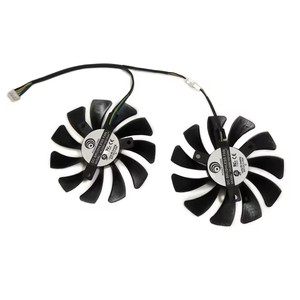 GA91S2H, refroidisseur de GPU, ventilateur de carte graphique, PLD09210S12HH, pour AFOX Radeon RX 5500 6600 <span class=keywords><strong>XT</strong></span> <span class=keywords><strong>RX5500</strong></span> RX6600 - Product Image 2