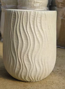 Arte a rayas, artículos de flores grandes Vintage, cielo Sur, bambú, árbol de limón, <span class=keywords><strong>maceta</strong></span> verde, decoración de tienda, <span class=keywords><strong>maceta</strong></span> de arcilla de magnesio - Product Image 6