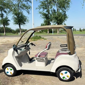 Autobús Turístico de Cuatro Ruedas con Toldo, Fabricado en China, Tipo Carrito de Golf - Product Image 2