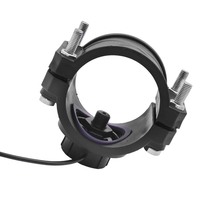 Capteur de débit et de pression piézorésistif de type selle 4-20 mA en acier inoxydable 2-en-1 pour système de fertigation