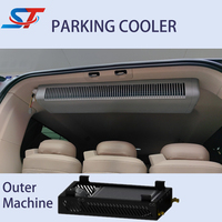 Climatiseur électrique 12V/24V/48V pour camping-car/voiture de tourisme/mini-bus, climatiseur de stationnement électrique pour camion