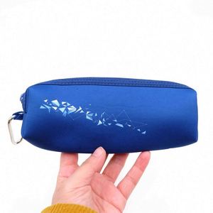 Étui à crayons personnalisé en néoprène avec fermeture éclair, sac à crayons vierge pour sublimation, pour designs personnalisés - Product Image 4