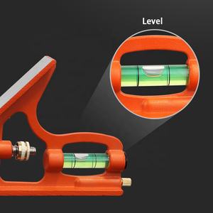 Herramientas de medida de carpintería cuadradas, combinación de fundición a presión de 12 pulgadas, regla de Metal, marco cuadrado - Product Image 4