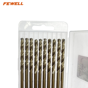 Allsome — forets hélicoïdaux à tige droite M35, mèches <span class=keywords><strong>HSS</strong></span> pour le perçage du métal, inoxydable et acier inoxydable, 4.5mm - Product Image 2