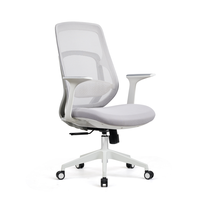 Chaise de bureau ergonomique moderne avec maille chaise de séparation de bureau bon marché pour le personnel