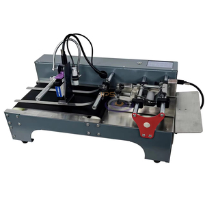 Impresora TIJ de inyección de tinta térmica de escritorio en línea de 12,7 MM/25,4 MM con Mini transportador, número de fecha, logotipo, impresora de código de barras, codificador QR - Product Image 1