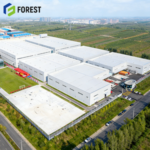 Atelier en structure métallique préfabriqué à longue portée, sectionnel, haute capacité, durable et isolé pour entrepôt et appartement - Product Image 1