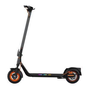 Trottinette électrique pliable à 2 roues, 48V, 600W, 10 pouces, avec batterie de 10.4 Ah et application multifonctions, avec lumières LED colorées - Product Image 5