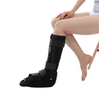 Stabilisateur de jambe et de cheville de qualité médicale-soutien post-chirurgie pour les fractures du tibia/péroné